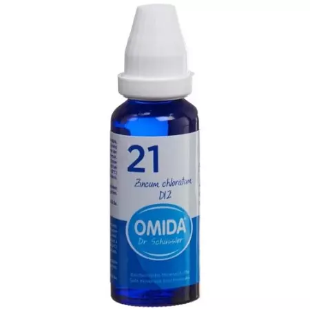 Omida Schuessler NR21 Zincum chloratum Dil D 12 Fl 50 мл