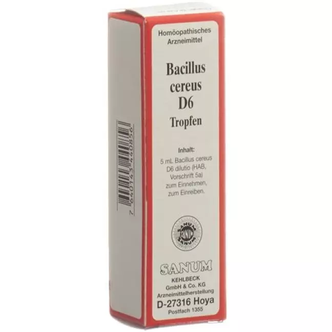 Санум Bacillus cereus краплі D 6 5 мл Санум Bacillus cereus краплі D 6 5 мл