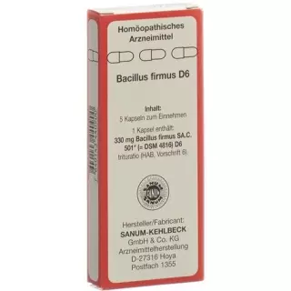 Санум Bacillus firmus капсули D 6 5 шт
