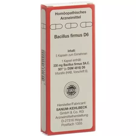 Санум Bacillus firmus капсули D 6 5 шт Санум Bacillus firmus капсули D 6 5 шт