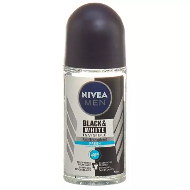 Nivea Male Deo Invisible for Black &amp; White Fresh Roll-on 50
