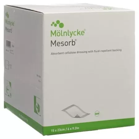 Бинт абсорбуючий Mesorb 15х23 см стерильний 50 шт