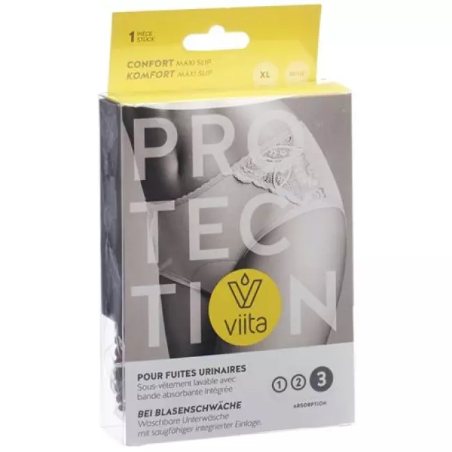 труси viita maxi absorption 3 XL бежевого кольору