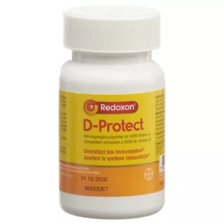 Redoxon D-Protect Вітамін D3 Капсули 500 МО Ds 300 шт
