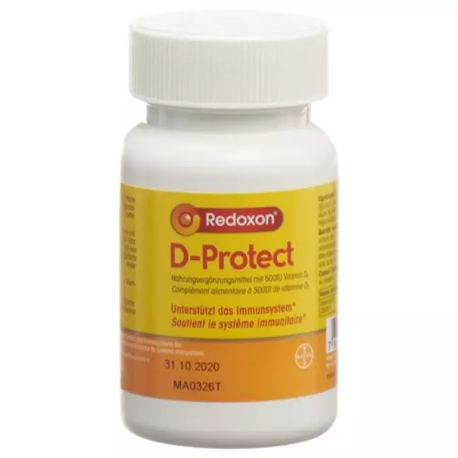 Redoxon D-Protect Вітамін D3 Капсули 500 МО Ds 300 шт
