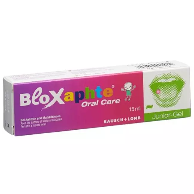 Bloxaphte Oral Care Junior Gel Tb 15 мл