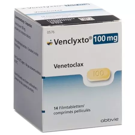 Venclyxto Filmtable 100 мг 14 шт Venclyxto Filmtable 100 мг 14 шт