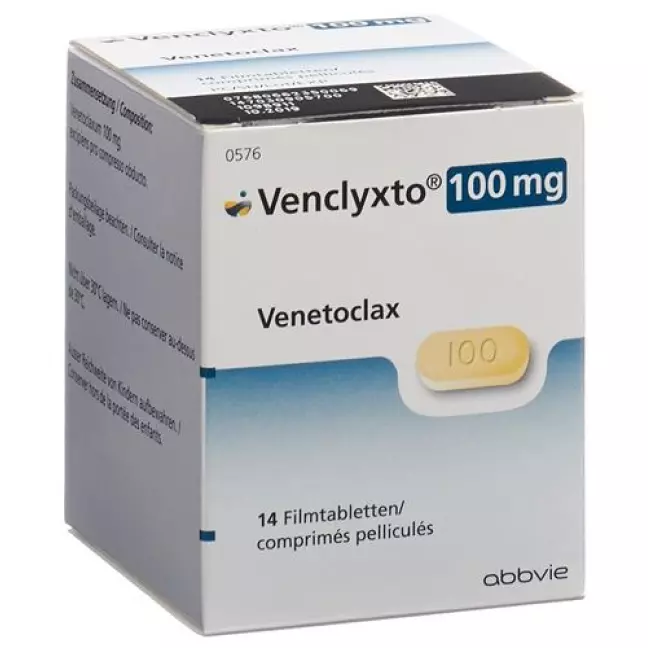 Venclyxto Filmtable 100 мг 14 шт Venclyxto Filmtable 100 мг 14 шт