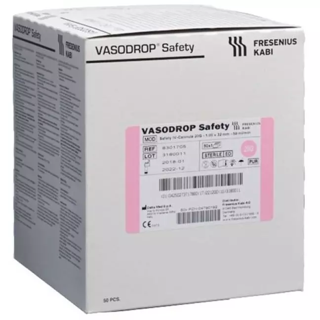 Vasodrop Safety 20G 32mm/S 50 шт