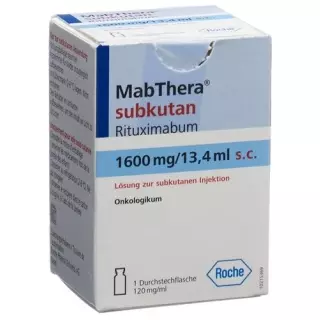 MabThera Inj Konz 1600 мг/13,4 мл підшкірно виконання