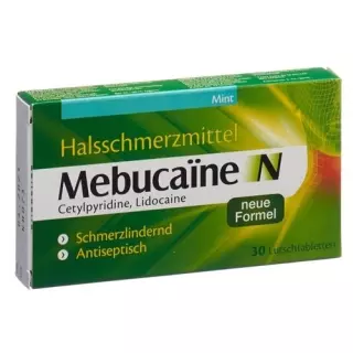 Мебукаїн ф пастилки м&#39;ята 30 шт