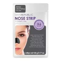 skin republic Charcoal Nose Strips Btl 6 пар