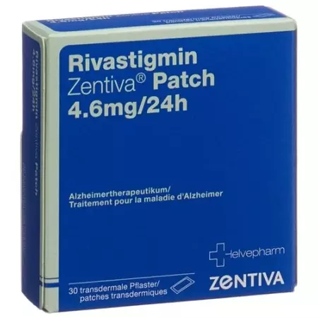 Ривастигмін Зентіва пластир 4,6 мг/24 год 30 шт