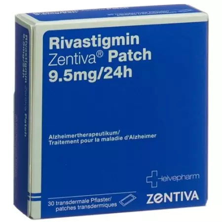 Ривастигмін Зентіва пластир 9,5 мг/24 год 30 шт