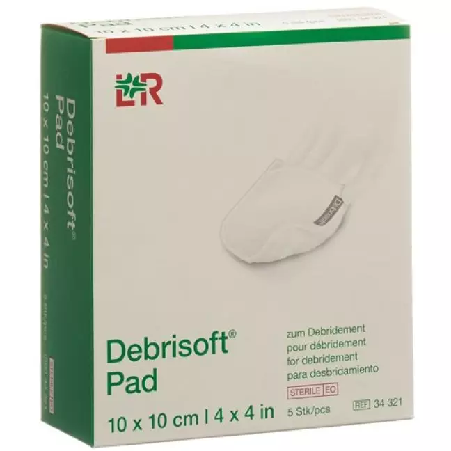 Компреси Debrisoft 10х10 см стерильні 5 шт