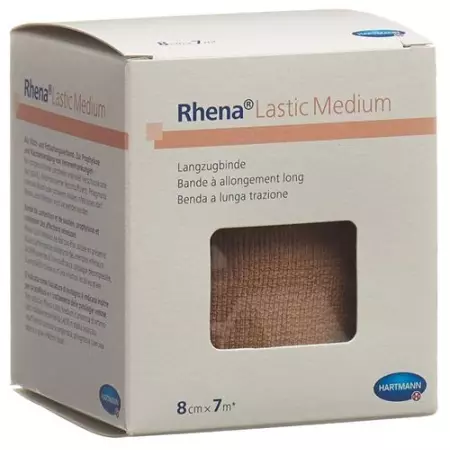 Rhena Lastic Medium 8cmx7m кольорова шкіра 10 шт