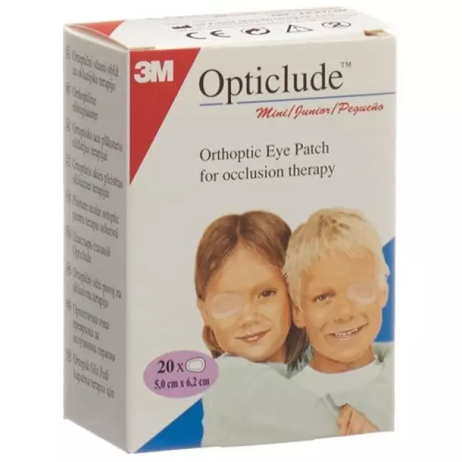 3M Opticlude Mini Eye Bandage 6x5 см 20 х 3M Opticlude Mini Eye Bandage 6x5 см 20 х