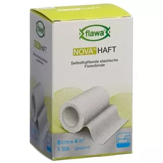 Flawa Nova пов'язка клейка марлева 8 см х 4 м
