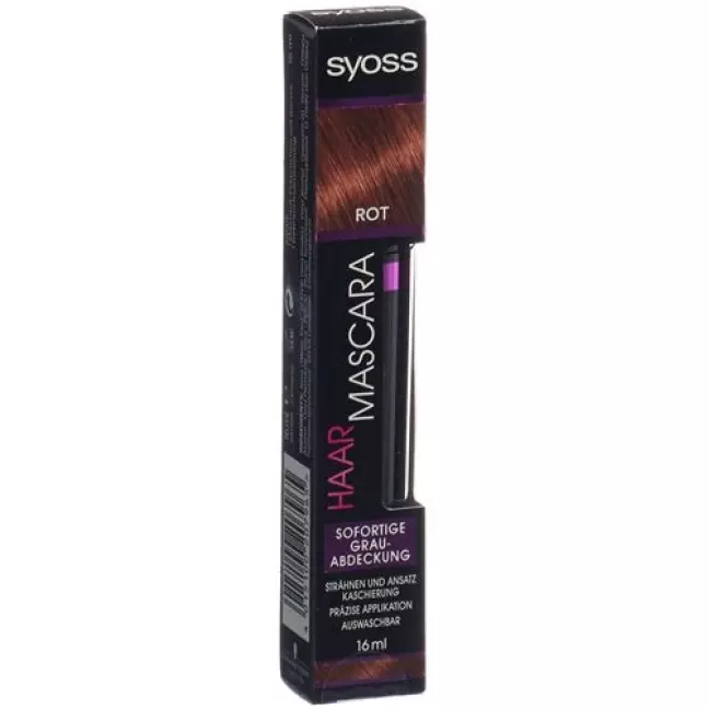 SYOSS HAAR MASCARA ROT SYOSS HAAR MASCARA ROT