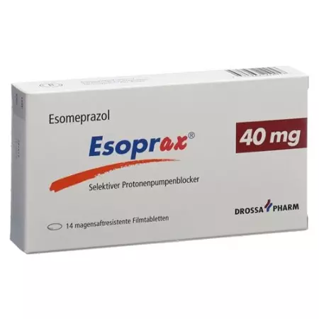 Езопракс Плівка 40 мг 14 шт Езопракс Плівка 40 мг 14 шт