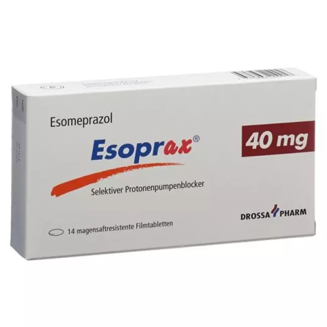 Езопракс Плівка 40 мг 14 шт Езопракс Плівка 40 мг 14 шт