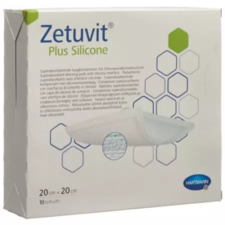 Zetuvit Plus Silicone 20х20см 10 шт