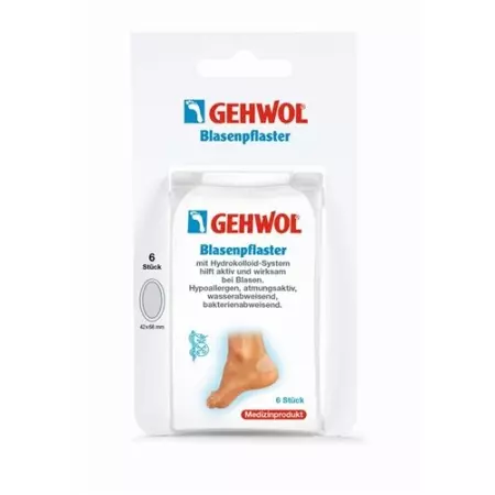 Блістерний пластир Gehwol гідроколоїдна система 6 шт