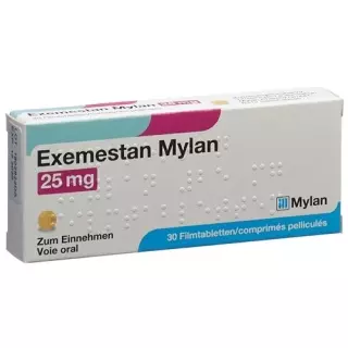 Exemestane Mylan Filmtable 25 мг 30 шт