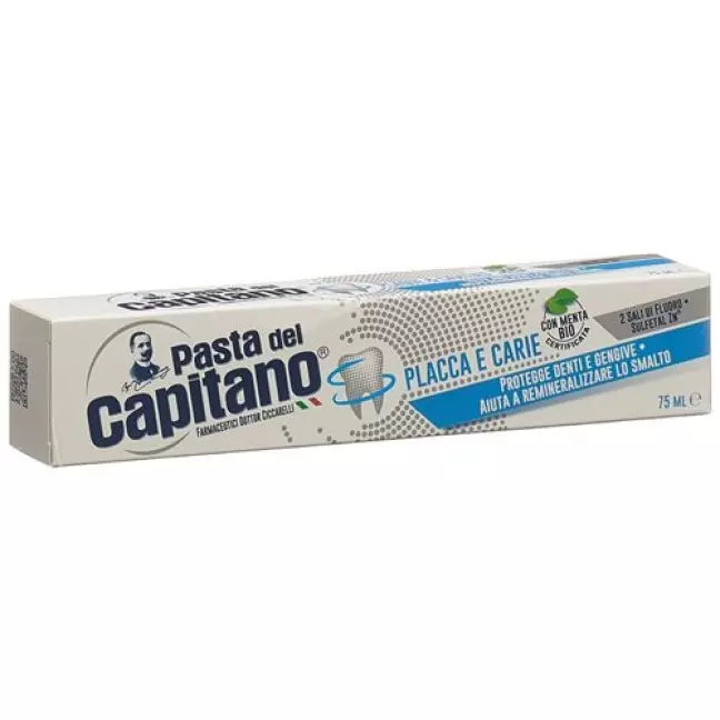 Pasta del Captain placca e carie Tb 75 мл