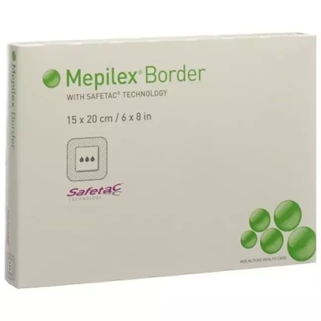 Mepilex Border Schaumverband 15x20см Silik 5 штук Mepilex Border Schaumverband 15x20см Silik 5 штук