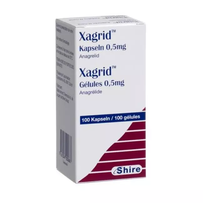 Xagrid 0.5 mg 100 Kaps Xagrid 0.5 mg 100 Kaps