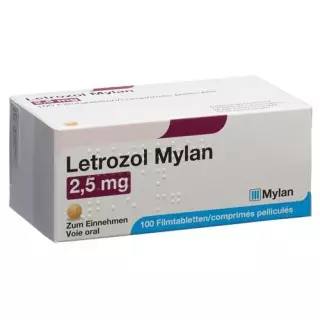 Letrozole Mylan Filmtable 2,5 мг 100 шт