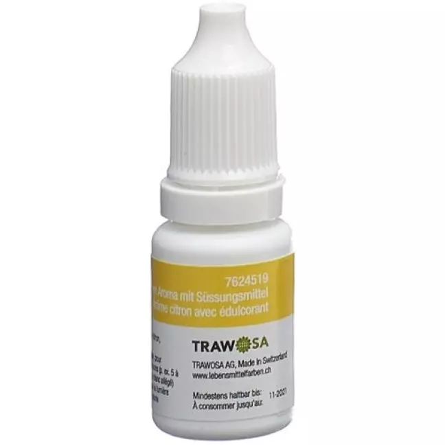 Trawosa Taste Drops Lemon Fl 10 мл Trawosa Taste Drops Lemon Fl 10 мл
