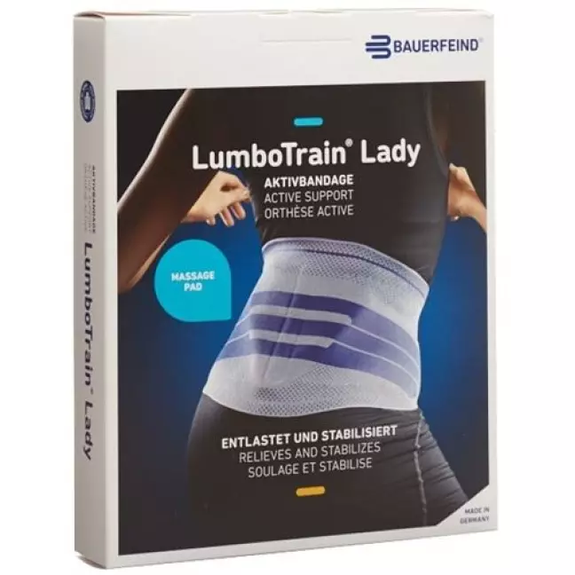 Активний бандаж LumboTrain Lady розмір 1 титан Активний бандаж LumboTrain Lady розмір 1 титан