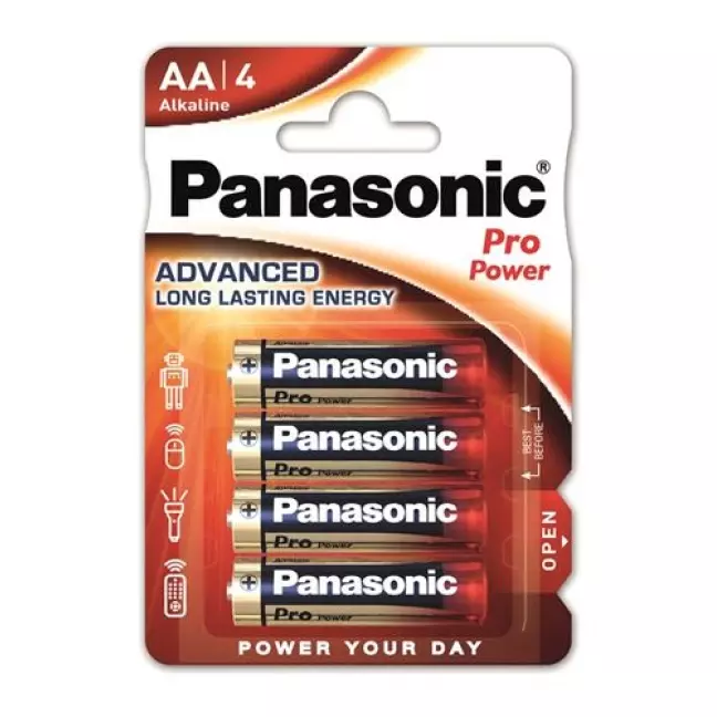 Батарейки Panasonic Pro Power AA LR6 4 шт