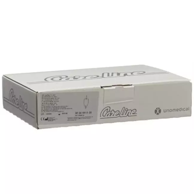 Сумка для ніг CARELINE 750мл 50см Abl zipper unst 10шт
