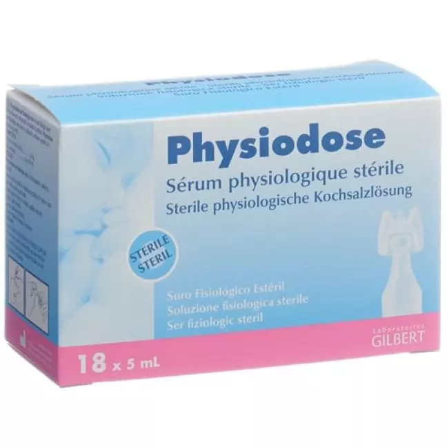 Physiodose Physiologische раствор 18x 5мл Physiodose Physiologische раствор 18x 5мл