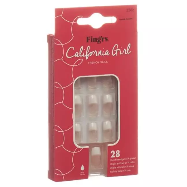 Fingrs California Girl French Manic Nails Fingrs California Girl French Manic Nails