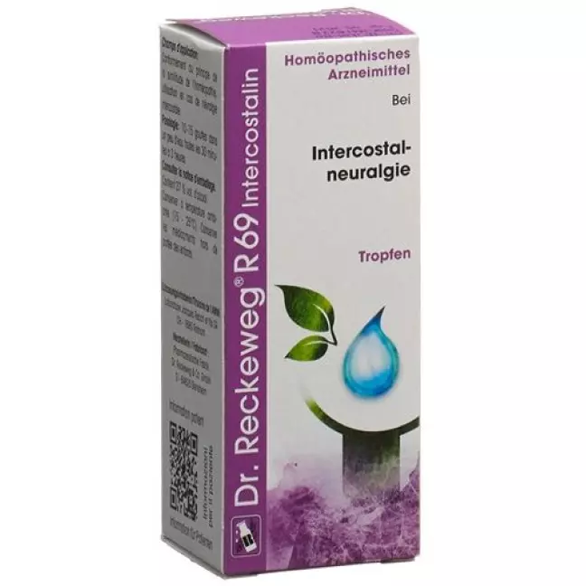 Reckeweg R 69 Intercostalis краплі fl 50 мл Reckeweg R 69 Intercostalis краплі fl 50 мл