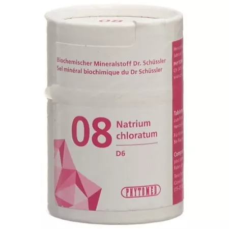Phytomed Schussler Nr. 8 Natr Chlor в таблетках, D 6 50г Phytomed Schussler Nr. 8 Natr Chlor в таблетках, D 6 50г