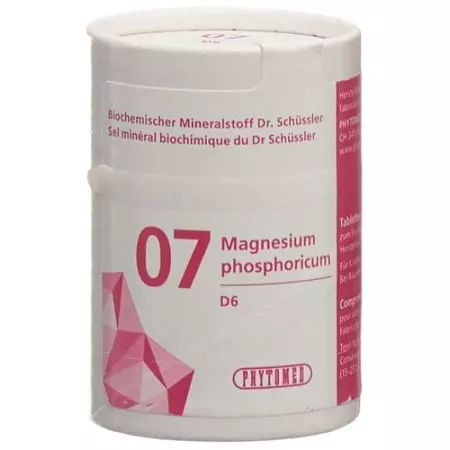 Phytomed Schussler Nr. 7 Magn Phos в таблетках, D 6 50г Phytomed Schussler Nr. 7 Magn Phos в таблетках, D 6 50г