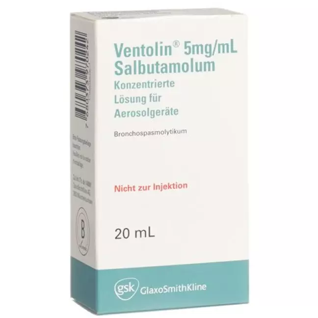 Ventolin Inhal Lös 0,5% 20 мл Ventolin Inhal Lös 0,5% 20 мл