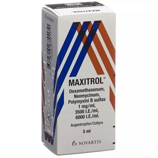 Maxitrol Gtt Opht Fl 5 мл Maxitrol Gtt Opht Fl 5 мл