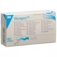 Пластир рулонний 3M Micropore з дозатором 25ммx9,14м білий 12 шт.