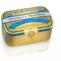 Пастилки з чорної смородини Grethers Ds 440 г
