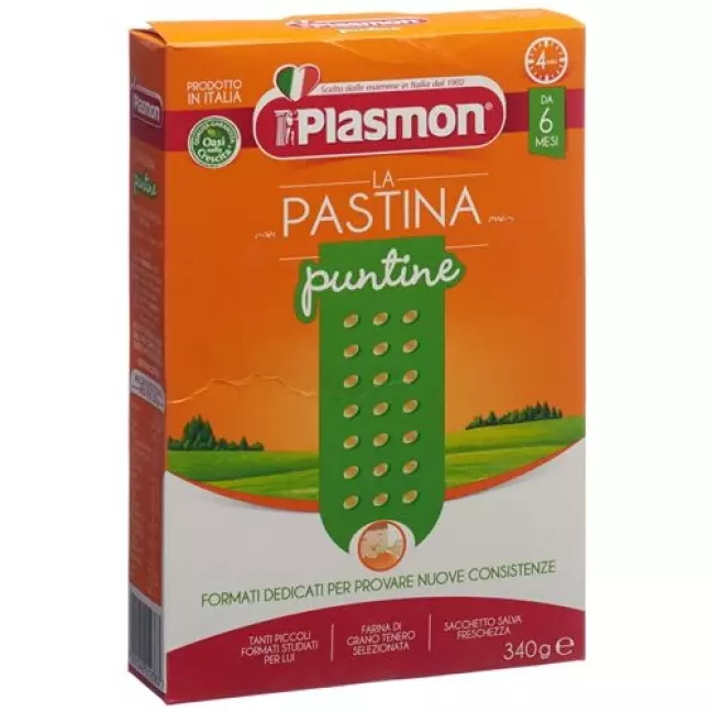 PLASMON пастина пунтіна 340 г