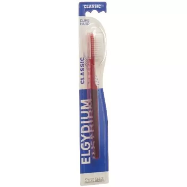Elgydium Classic зубна щітка доросла жорстка