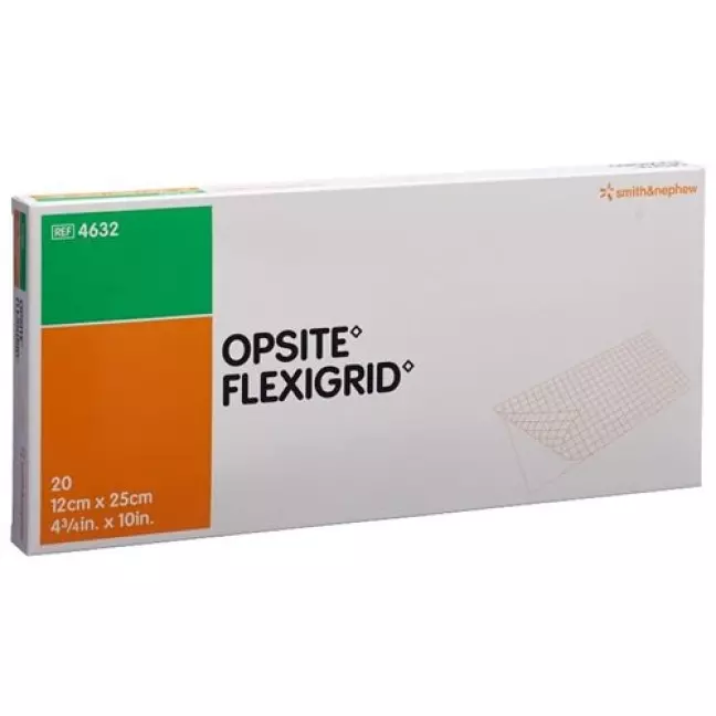 OPSITE FLEXIGRID Пов'язка для ран 12х25см 20 пакет OPSITE FLEXIGRID Пов'язка для ран 12х25см 20 пакет