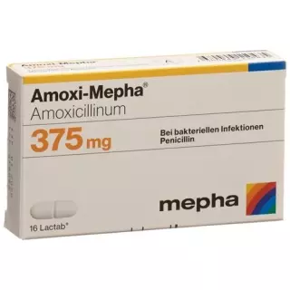 Амокси-Мефа Лактаб 375 мг 16 шт