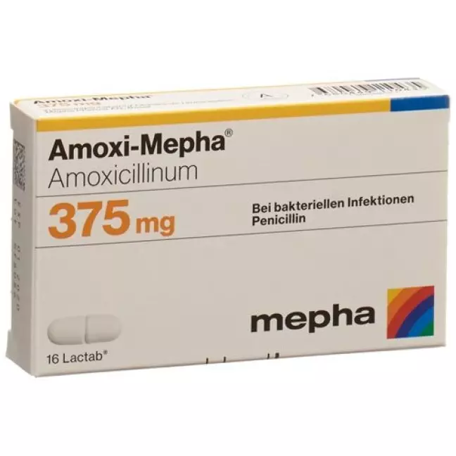 Амокси-Мефа Лактаб 375 мг 16 шт